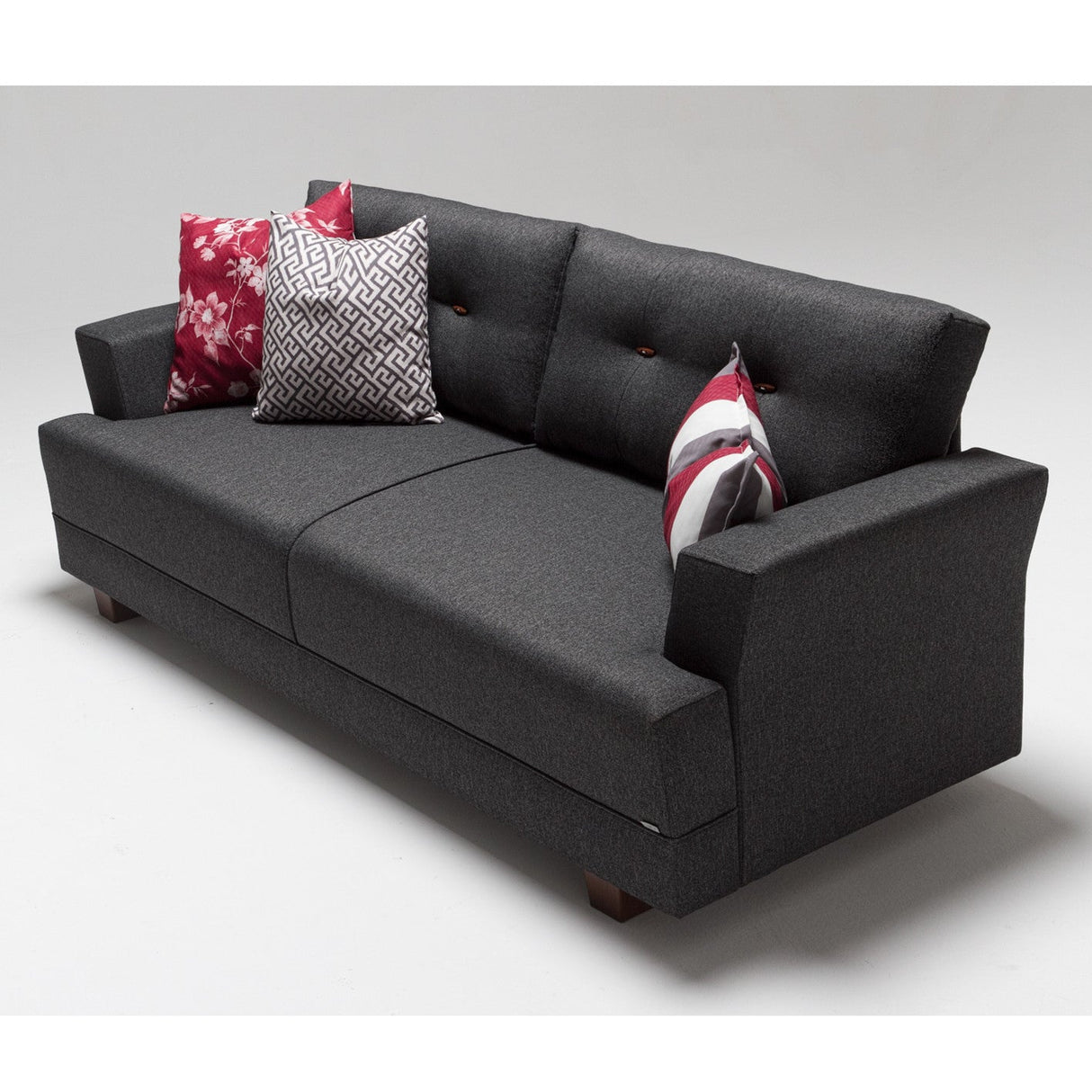 Canapea fixă 3 locuri Balzan, Diverse culori, 208x78x85 cm - Gri | SKU: 825BLC1196 | Canapea fixă 3 locuri Balzan, 208x78x85 cm, varianta Gri, produs pentru amenajarea locuinței, disponibil online în România la CasaMob