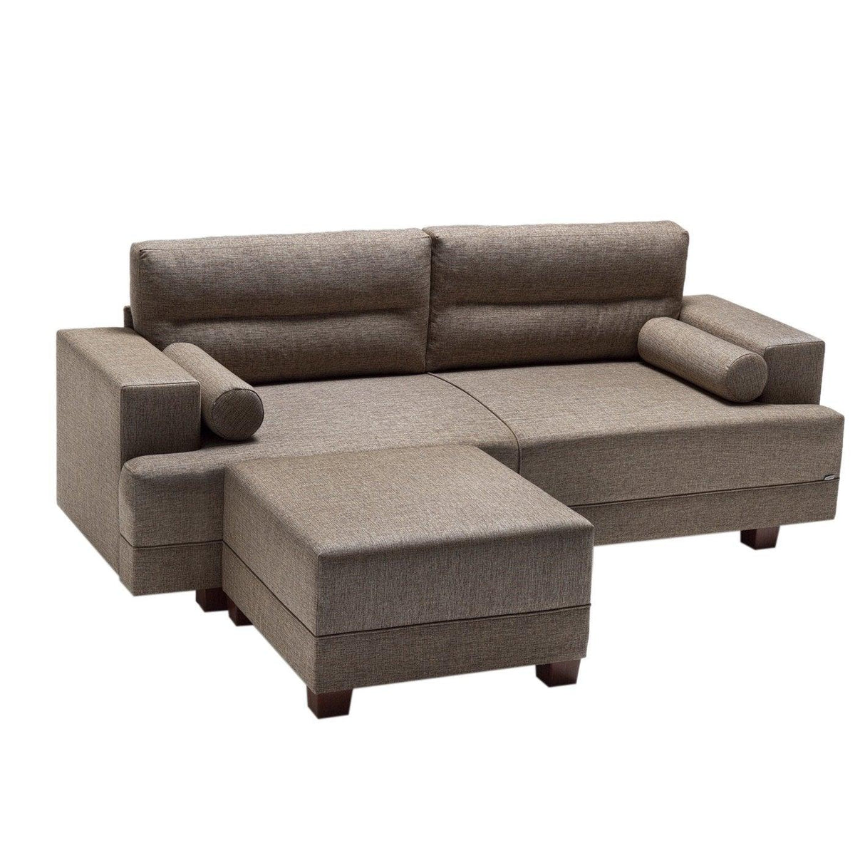 Canapea fixă Oslo, Diverse culori, Diverse configurații, 210x78x85 cm - Maro - 1 bucată | SKU: 825BLC1200 | Canapea fixă Oslo, 210x78x85 cm, varianta Maro - 1 bucată, produs pentru amenajarea locuinței, disponibil online în România la CasaMob