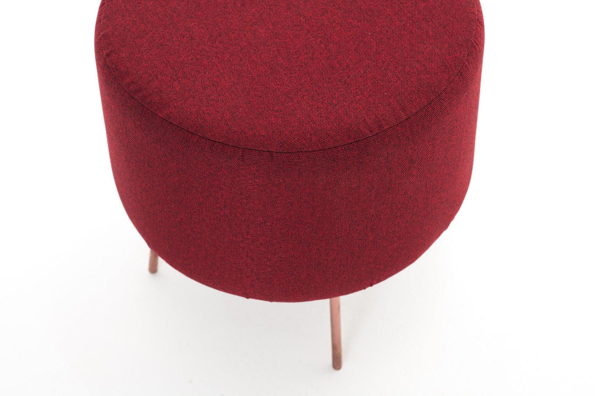 Taburet Octo, Diverse culori, 40x40x40 cm - Bordo | SKU: 825BLC1273 | Taburet Octo, 40x40x40 cm, varianta Bordo, produs pentru amenajarea locuinței, disponibil online în România la CasaMob