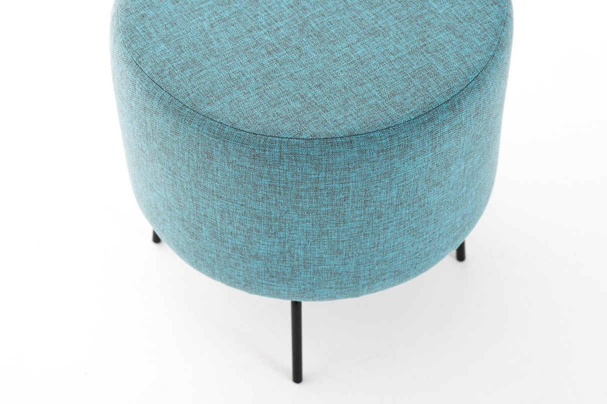 Taburet Octo, Diverse culori, 40x40x40 cm - Turcoaz | SKU: 825BLC1275 | Taburet Octo, 40x40x40 cm, varianta Turcoaz, produs pentru amenajarea locuinței, disponibil online în România la CasaMob