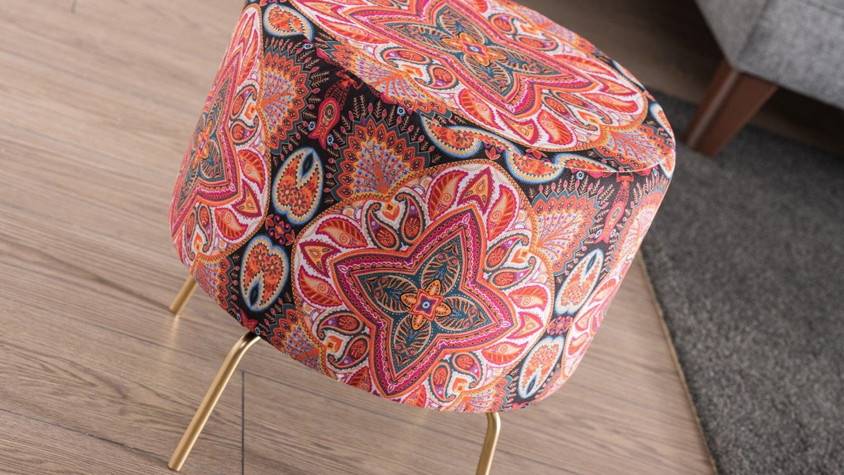 Taburet Octo, Diverse culori, 40x40x40 cm - Multicolor | SKU: 825BLC2507 | Taburet Octo, 40x40x40 cm, varianta Multicolor, produs pentru amenajarea locuinței, disponibil online în România la CasaMob