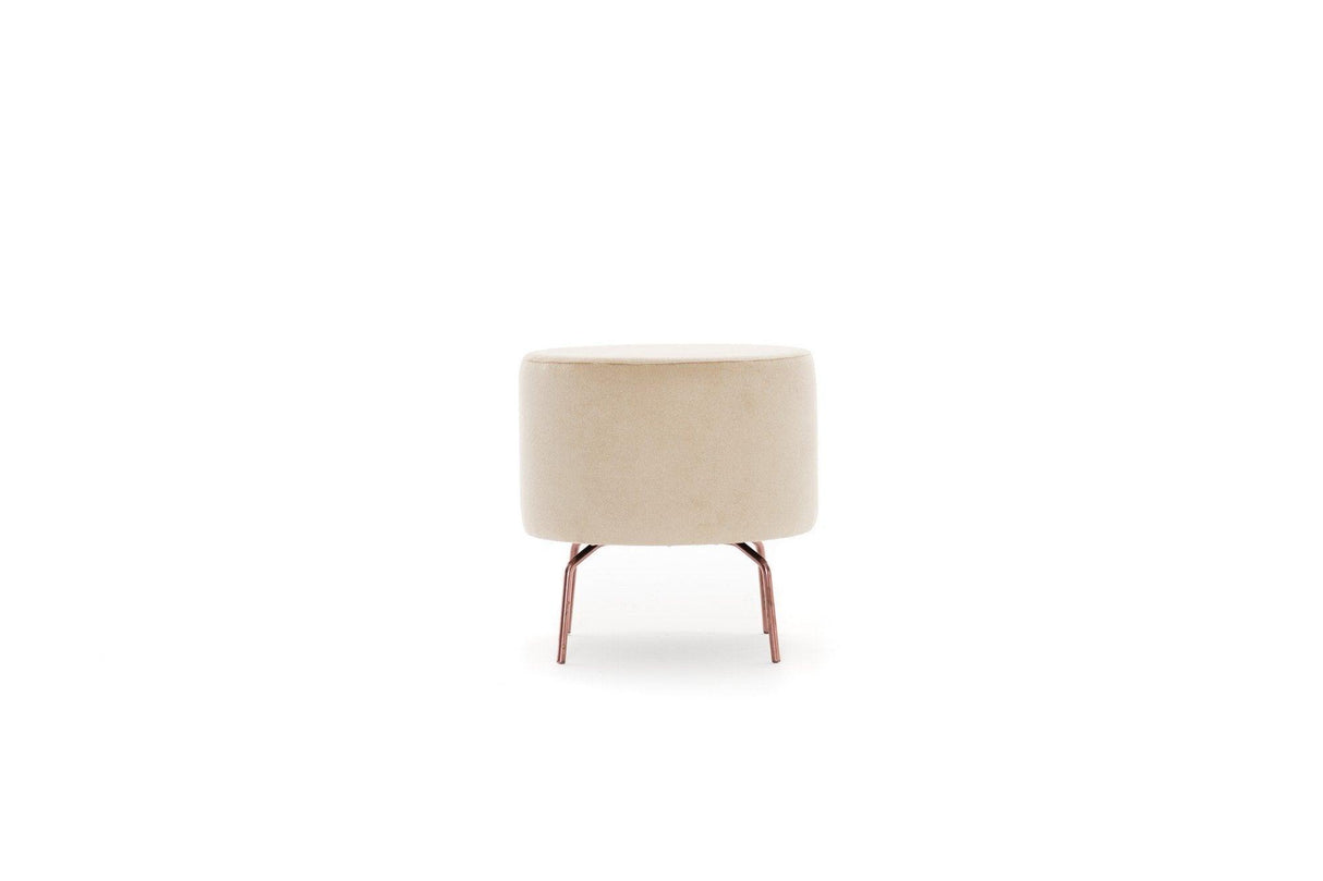 Taburet Octo, Diverse culori, 40x40x40 cm - Crem | SKU: 825BLC1274 | Taburet Octo, 40x40x40 cm, varianta Crem, produs pentru amenajarea locuinței, disponibil online în România la CasaMob