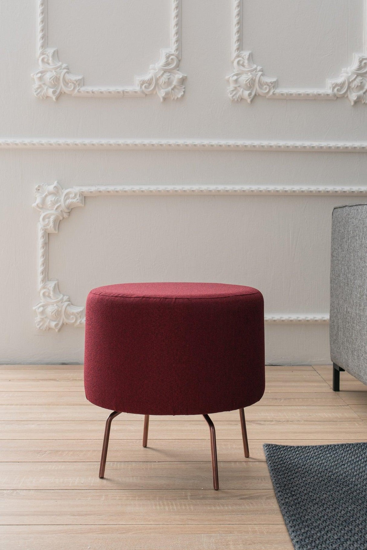 Taburet Octo, Diverse culori, 40x40x40 cm - Crem | SKU: 825BLC1274 | Taburet Octo, 40x40x40 cm, varianta Crem, produs pentru amenajarea locuinței, disponibil online în România la CasaMob