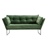 Canapea fixă Relax, Diverse culori, Diverse configurații, Diverse dimensiuni - Verde - 175x88x80 cm - 2 locuri | SKU: 825BLC1331 | Canapea fixă Relax, varianta Verde - 175x88x80 cm - 2 locuri, produs pentru amenajarea locuinței, disponibil online în România la CasaMob