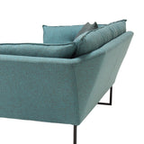 Canapea fixă 2 locuri Relax - Cotton, Diverse culori, 175x88x80 cm - Albastru deschis | SKU: 825BLC1333 | Canapea fixă 2 locuri Relax - Cotton, 175x88x80 cm, varianta Albastru deschis, produs pentru amenajarea locuinței, disponibil online în România la CasaMob