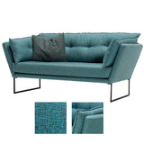 Canapea fixă 2 locuri Relax - Cotton, Diverse culori, 175x88x80 cm - Albastru deschis | SKU: 825BLC1333 | Canapea fixă 2 locuri Relax - Cotton, 175x88x80 cm, varianta Albastru deschis, produs pentru amenajarea locuinței, disponibil online în România la CasaMob