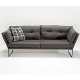 Canapea fixă Relax, Diverse culori, Diverse configurații, Diverse dimensiuni - Gri - 212x88x80 cm - 3 locuri | SKU: 825BLC1334 | Canapea fixă Relax, varianta Gri - 212x88x80 cm - 3 locuri, produs pentru amenajarea locuinței, disponibil online în România la CasaMob