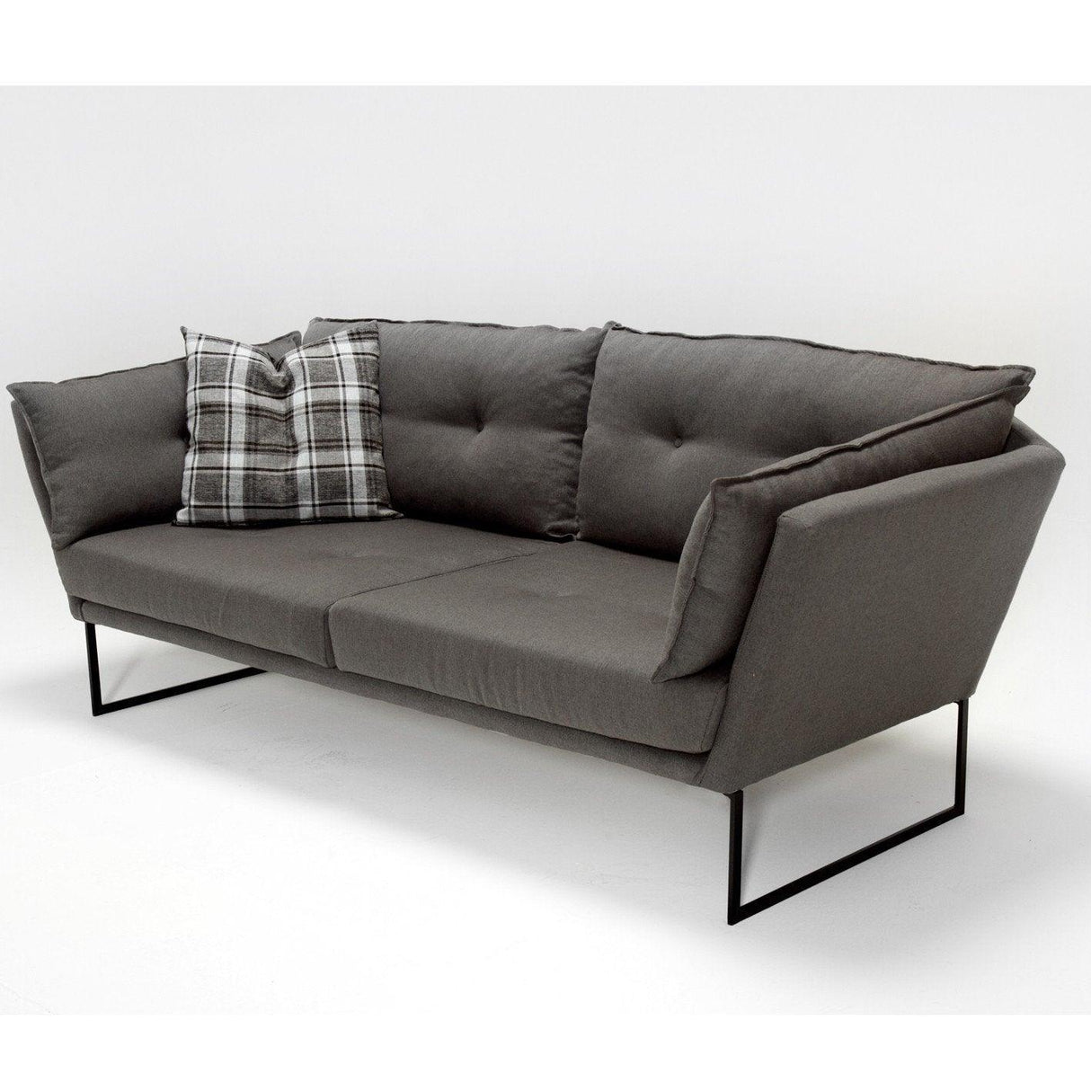 Canapea fixă Relax, Diverse culori, Diverse configurații, Diverse dimensiuni - Gri - 212x88x80 cm - 3 locuri | SKU: 825BLC1334 | Canapea fixă Relax, varianta Gri - 212x88x80 cm - 3 locuri, produs pentru amenajarea locuinței, disponibil online în România la CasaMob