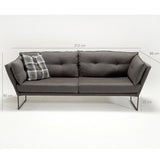Canapea fixă Relax, Diverse culori, Diverse configurații, Diverse dimensiuni - Gri - 212x88x80 cm - 3 locuri | SKU: 825BLC1334 | Canapea fixă Relax, varianta Gri - 212x88x80 cm - 3 locuri, produs pentru amenajarea locuinței, disponibil online în România la CasaMob