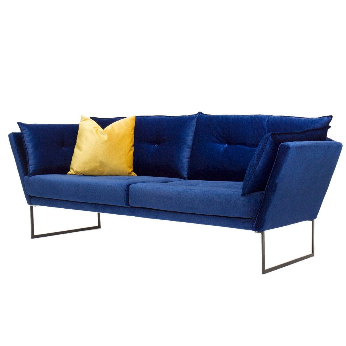 Canapea fixă Relax, Diverse culori, Diverse configurații, Diverse dimensiuni - Albastru - 212x88x72 cm - 3 locuri | SKU: 825BLC1335 | Canapea fixă Relax, varianta Albastru - 212x88x72 cm - 3 locuri, produs pentru amenajarea locuinței, disponibil online în România la CasaMob