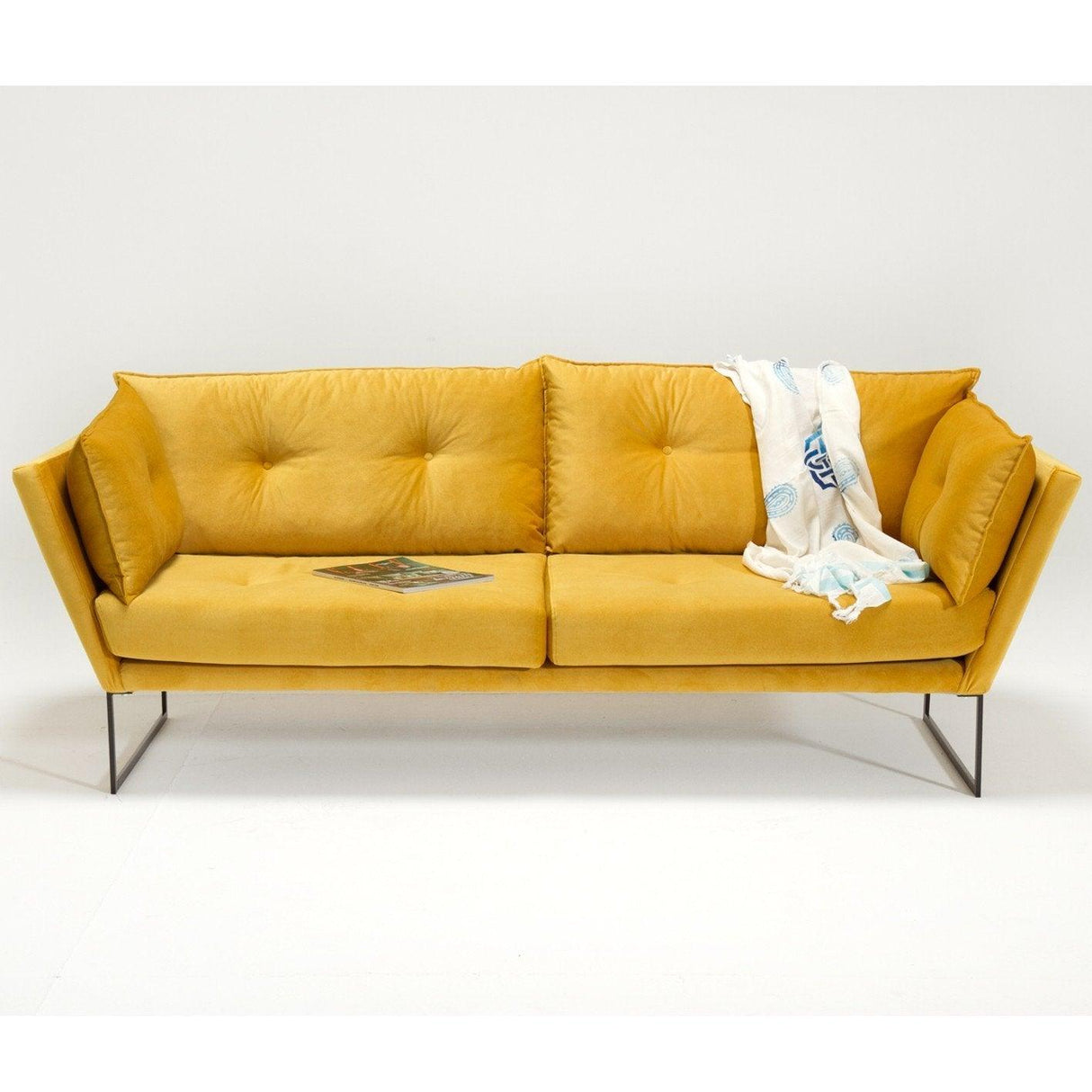 Canapea fixă Relax, Diverse culori, Diverse configurații, Diverse dimensiuni - Albastru - 212x88x72 cm - 3 locuri | SKU: 825BLC1335 | Canapea fixă Relax, varianta Albastru - 212x88x72 cm - 3 locuri, produs pentru amenajarea locuinței, disponibil online în România la CasaMob