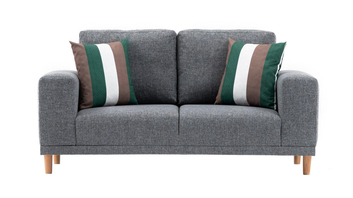 Canapea fixă Franz, Diverse culori, Diverse configurații, Diverse dimensiuni - Gri - 162x82x87 cm - 2 locuri | SKU: 825BLC1396 | Canapea fixă Franz, varianta Gri - 162x82x87 cm - 2 locuri, produs pentru amenajarea locuinței, disponibil online în România la CasaMob