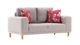 Canapea fixă Franz, Diverse culori, Diverse configurații, Diverse dimensiuni - Crem - 162x82x87 cm - 2 locuri | SKU: 825BLC1397 | Canapea fixă Franz, varianta Crem - 162x82x87 cm - 2 locuri, produs pentru amenajarea locuinței, disponibil online în România la CasaMob