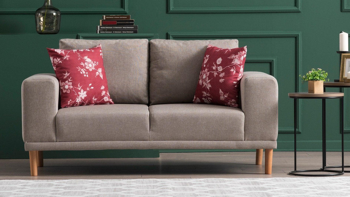 Canapea fixă Franz, Diverse culori, Diverse configurații, Diverse dimensiuni - Gri - 162x82x87 cm - 2 locuri | SKU: 825BLC1396 | Canapea fixă Franz, varianta Gri - 162x82x87 cm - 2 locuri, produs pentru amenajarea locuinței, disponibil online în România la CasaMob