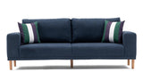 Canapea fixă Franz, Diverse culori, Diverse configurații, Diverse dimensiuni - Albastru închis - 220x82x87 cm - 3 locuri | SKU: 825BLC1402 | Canapea fixă Franz, varianta Albastru închis - 220x82x87 cm - 3 locuri, produs pentru amenajarea locuinței, disponibil online în România la CasaMob