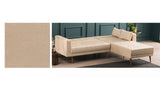 Canapea extensibilă Dublin, Colț, Dreapta, Diverse culori, 220x180x90 cm - Crem | SKU: 825BLC1412 | Canapea extensibilă Dublin, Colț, Dreapta, 220x180x90 cm, varianta Crem, produs pentru amenajarea locuinței, disponibil online în România la CasaMob