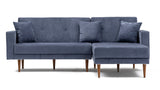 Canapea extensibilă Dublin, Colț, Dreapta, Diverse culori, 220x180x90 cm - Fumuriu | SKU: 825BLC1416 | Canapea extensibilă Dublin, Colț, Dreapta, 220x180x90 cm, varianta Fumuriu, produs pentru amenajarea locuinței, disponibil online în România la CasaMob