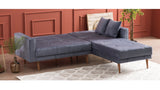 Canapea extensibilă Dublin, Colț, Dreapta, Diverse culori, 220x180x90 cm - Fumuriu | SKU: 825BLC1416 | Canapea extensibilă Dublin, Colț, Dreapta, 220x180x90 cm, varianta Fumuriu, produs pentru amenajarea locuinței, disponibil online în România la CasaMob