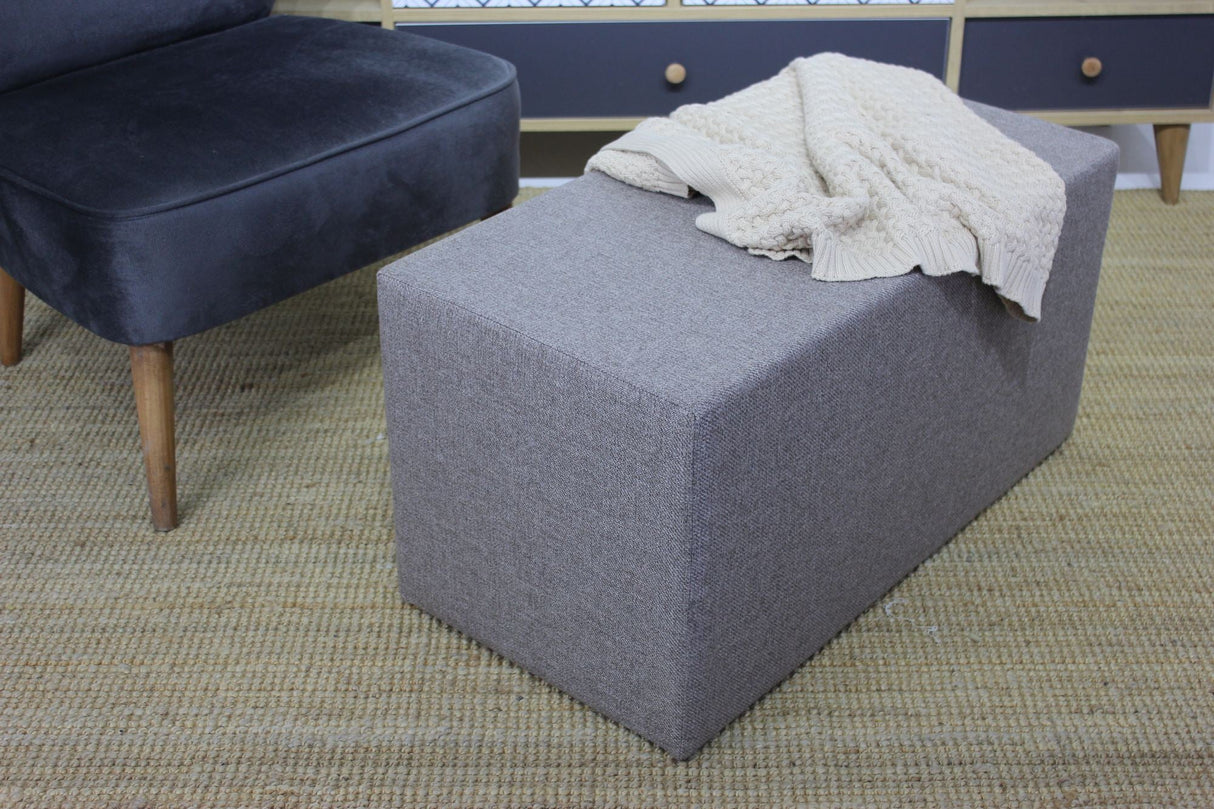 Taburet Uzun Puf, Diverse culori, 80x42x40 cm - Maro | SKU: 825BLC1459 | Taburet Uzun Puf, 80x42x40 cm, varianta Maro, produs pentru amenajarea locuinței, disponibil online în România la CasaMob