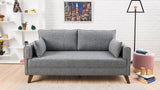 Canapea fixă 2 locuri Bella For 2 Pr, Diverse culori, 177x81x85 cm - Gri | SKU: 825BLC1498 | Canapea fixă 2 locuri Bella For 2 Pr, 177x81x85 cm, varianta Gri, produs pentru amenajarea locuinței, disponibil online în România la CasaMob