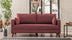 Bordo | SKU: 825BLC1515 | Canapea fixă 2 locuri Bella For 2 Pr, 177x81x85 cm, varianta Bordo, produs pentru amenajarea locuinței, disponibil online în România la CasaMob