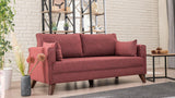 Canapea fixă 2 locuri Bella For 2 Pr, Diverse culori, 177x81x85 cm - Bordo | SKU: 825BLC1515 | Canapea fixă 2 locuri Bella For 2 Pr, 177x81x85 cm, varianta Bordo, produs pentru amenajarea locuinței, disponibil online în România la CasaMob