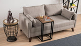 Canapea fixă 2 locuri Bella For 2 Pr, Diverse culori, 177x81x85 cm - Crem | SKU: 825BLC1507 | Canapea fixă 2 locuri Bella For 2 Pr, 177x81x85 cm, varianta Crem, produs pentru amenajarea locuinței, disponibil online în România la CasaMob