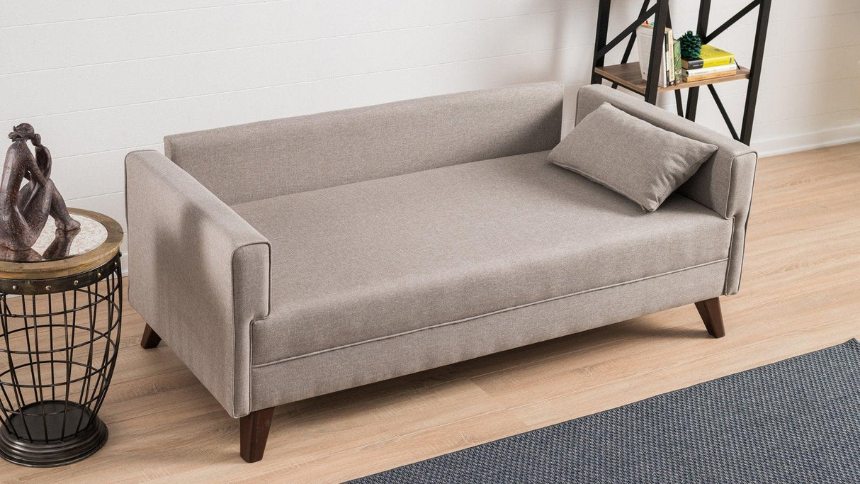 Canapea fixă 2 locuri Bella For 2 Pr, Diverse culori, 177x81x85 cm - Crem | SKU: 825BLC1507 | Canapea fixă 2 locuri Bella For 2 Pr, 177x81x85 cm, varianta Crem, produs pentru amenajarea locuinței, disponibil online în România la CasaMob