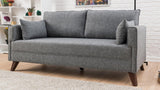Canapea fixă 2 locuri Bella For 2 Pr, Diverse culori, 177x81x85 cm - Gri | SKU: 825BLC1498 | Canapea fixă 2 locuri Bella For 2 Pr, 177x81x85 cm, varianta Gri, produs pentru amenajarea locuinței, disponibil online în România la CasaMob