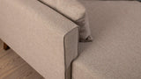 Canapea extensibilă Bella, Colț, Stânga, Diverse culori, 205x140x85 cm - Crem | SKU: 825BLC1510 | Canapea extensibilă Bella, Colț, Stânga, 205x140x85 cm, varianta Crem, produs pentru amenajarea locuinței, disponibil online în România la CasaMob
