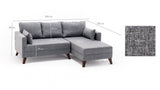 Canapea extensibilă Bella, Colț, Dreapta, Diverse culori, 205x140x85 cm - Bordo | SKU: 825BLC1519 | Canapea extensibilă Bella, Colț, Dreapta, 205x140x85 cm, varianta Bordo, produs pentru amenajarea locuinței, disponibil online în România la CasaMob