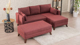 Canapea extensibilă Bella, Colț, Dreapta, Diverse culori, 205x140x85 cm - Bordo | SKU: 825BLC1519 | Canapea extensibilă Bella, Colț, Dreapta, 205x140x85 cm, varianta Bordo, produs pentru amenajarea locuinței, disponibil online în România la CasaMob