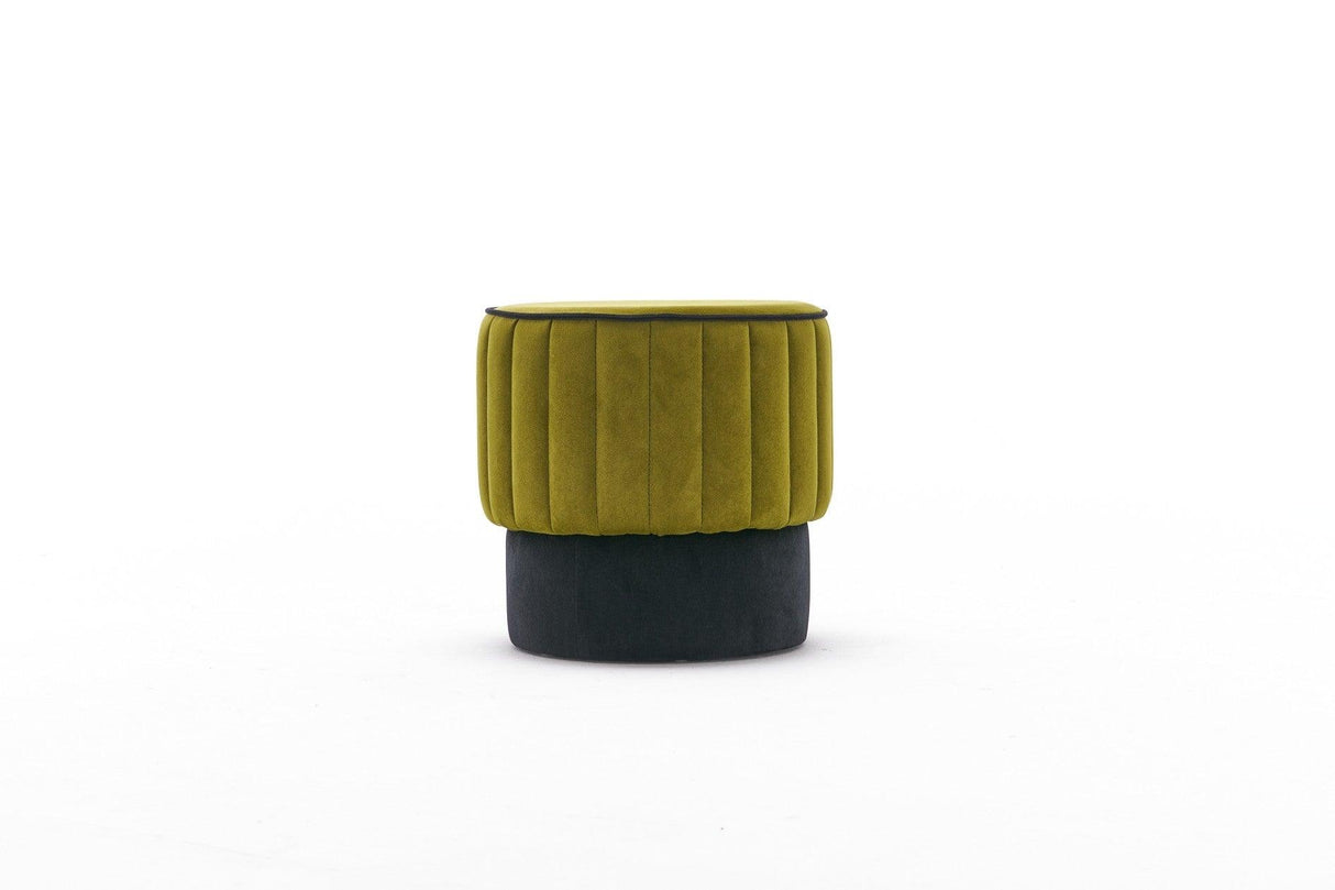 Taburet Rose Puf, Diverse culori, 40x40x40 cm - Verde | SKU: 825BLC1646 | Taburet Rose Puf, 40x40x40 cm, varianta Verde, produs pentru amenajarea locuinței, disponibil online în România la CasaMob