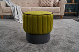 Taburet Rose Puf, Diverse culori, 40x40x40 cm - Verde | SKU: 825BLC1646 | Taburet Rose Puf, 40x40x40 cm, varianta Verde, produs pentru amenajarea locuinței, disponibil online în România la CasaMob