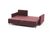 Canapea extensibilă de colț Batss, Stânga, Diverse culori - Albastru | SKU: 825BLC1721 | Canapea extensibilă de colț Batss, Stânga, varianta Albastru, produs pentru amenajarea locuinței, disponibil online în România la CasaMob