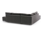 Canapea extensibilă de colț Manama, Stânga, Diverse culori, 280x206x85 cm - Antracit | SKU: 825BLC2541 | Canapea extensibilă de colț Manama, Stânga, 280x206x85 cm, varianta Antracit, produs pentru amenajarea locuinței, disponibil online în România la CasaMob