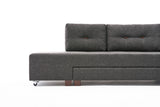 Canapea extensibilă de colț Manama, Stânga, Diverse culori, 280x206x85 cm - Antracit | SKU: 825BLC2541 | Canapea extensibilă de colț Manama, Stânga, 280x206x85 cm, varianta Antracit, produs pentru amenajarea locuinței, disponibil online în România la CasaMob