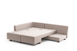 Canapea extensibilă de colț Manama, Stânga, Diverse culori, 280x206x85 cm - Crem | SKU: 825BLC2543 | Canapea extensibilă de colț Manama, Stânga, 280x206x85 cm, varianta Crem, produs pentru amenajarea locuinței, disponibil online în România la CasaMob