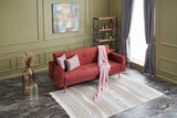 Canapea extensibilă Dublin, 3 locuri, Diverse culori, 214x75x90 cm - Roșu | SKU: 825BLC2554 | Canapea extensibilă Dublin, 3 locuri, 214x75x90 cm, varianta Roșu, produs pentru amenajarea locuinței, disponibil online în România la CasaMob