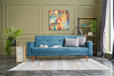 Canapea extensibilă Dublin, 3 locuri, Diverse culori, 214x75x90 cm - Turcoaz | SKU: 825BLC2555 | Canapea extensibilă Dublin, 3 locuri, 214x75x90 cm, varianta Turcoaz, produs pentru amenajarea locuinței, disponibil online în România la CasaMob