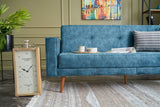 Canapea extensibilă Dublin, 3 locuri, Diverse culori, 214x75x90 cm - Turcoaz | SKU: 825BLC2555 | Canapea extensibilă Dublin, 3 locuri, 214x75x90 cm, varianta Turcoaz, produs pentru amenajarea locuinței, disponibil online în România la CasaMob