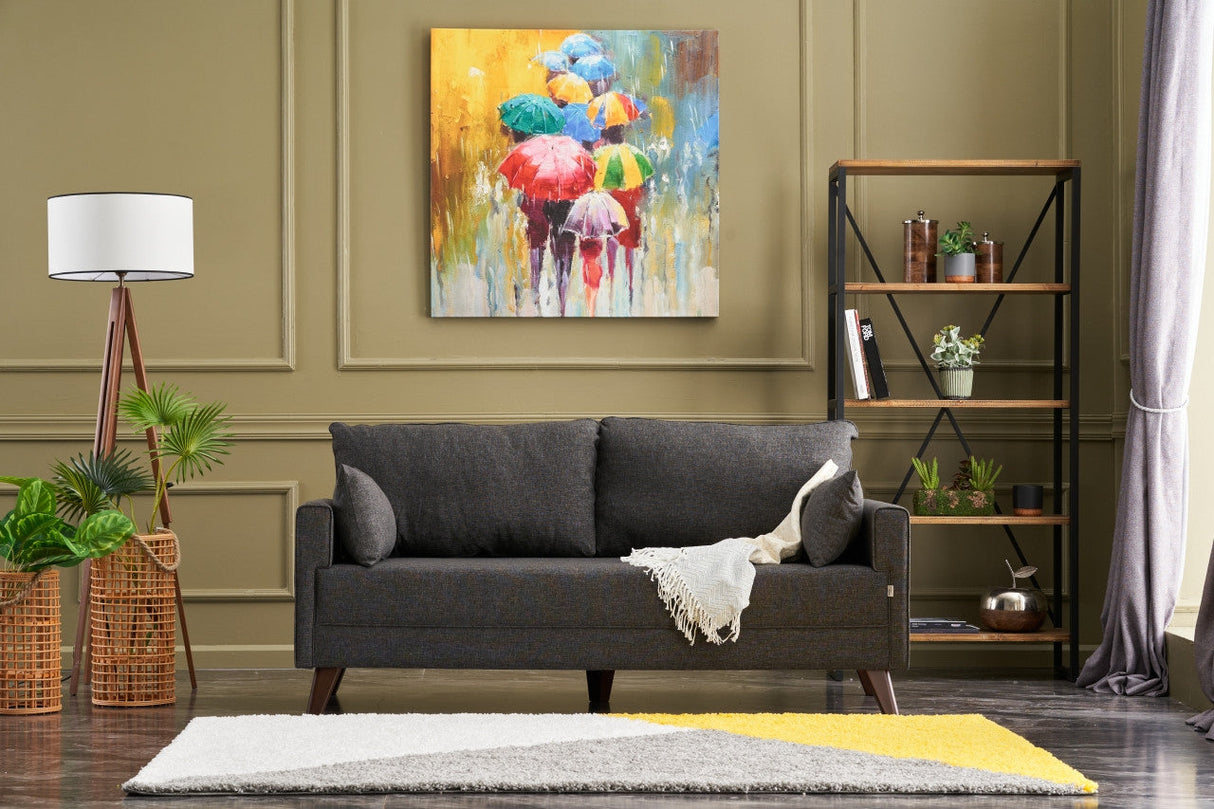 Canapea fixă 2 locuri Bella For 2 Pr, Diverse culori, 177x81x85 cm - Antracit | SKU: 825BLC2573 | Canapea fixă 2 locuri Bella For 2 Pr, 177x81x85 cm, varianta Antracit, produs pentru amenajarea locuinței, disponibil online în România la CasaMob
