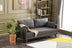 Antracit | SKU: 825BLC2575 | Canapea extensibilă Bella, 3 locuri, 208x81x85 cm, varianta Antracit, produs pentru amenajarea locuinței, disponibil online în România la CasaMob