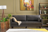 Canapea extensibilă Bella, 3 locuri, Diverse culori, 208x81x85 cm - Antracit | SKU: 825BLC2575 | Canapea extensibilă Bella, 3 locuri, 208x81x85 cm, varianta Antracit, produs pentru amenajarea locuinței, disponibil online în România la CasaMob