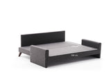Canapea extensibilă Bella, 3 locuri, Diverse culori, 208x81x85 cm - Antracit | SKU: 825BLC2575 | Canapea extensibilă Bella, 3 locuri, 208x81x85 cm, varianta Antracit, produs pentru amenajarea locuinței, disponibil online în România la CasaMob