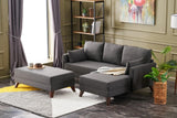 Canapea extensibilă Bella, Colț, Dreapta, Mini, Diverse culori, 205x81x85 cm - Antracit | SKU: 825BLC2578 | Canapea extensibilă Bella, Colț, Dreapta, Mini, 205x81x85 cm, varianta Antracit, produs pentru amenajarea locuinței, disponibil online în România la CasaMob