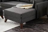 Canapea extensibilă Bella, Colț, Dreapta, Mini, Diverse culori, 205x81x85 cm - Antracit | SKU: 825BLC2578 | Canapea extensibilă Bella, Colț, Dreapta, Mini, 205x81x85 cm, varianta Antracit, produs pentru amenajarea locuinței, disponibil online în România la CasaMob