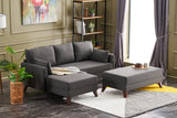 Canapea extensibilă Bella, Colț, Stânga, Mini, Diverse culori, 205x81x85 cm - Antracit | SKU: 825BLC2579 | Canapea extensibilă Bella, Colț, Stânga, Mini, 205x81x85 cm, varianta Antracit, produs pentru amenajarea locuinței, disponibil online în România la CasaMob