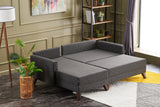 Canapea extensibilă Bella, Colț, Stânga, Mini, Diverse culori, 205x81x85 cm - Antracit | SKU: 825BLC2579 | Canapea extensibilă Bella, Colț, Stânga, Mini, 205x81x85 cm, varianta Antracit, produs pentru amenajarea locuinței, disponibil online în România la CasaMob