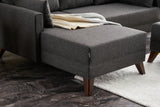 Canapea extensibilă Bella, Colț, Stânga, Mini, Diverse culori, 205x81x85 cm - Antracit | SKU: 825BLC2579 | Canapea extensibilă Bella, Colț, Stânga, Mini, 205x81x85 cm, varianta Antracit, produs pentru amenajarea locuinței, disponibil online în România la CasaMob